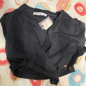 free people beach pants and crop top set